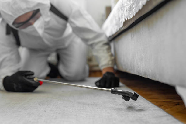 Professional Pest Control technician working in Coffee County County, AL